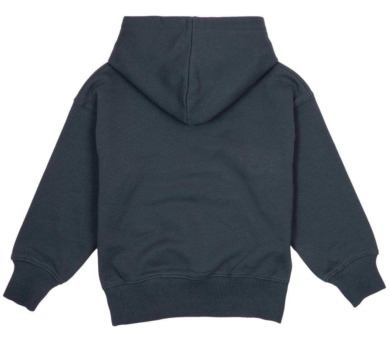 Charcoal BNKY hooded sweatshirt for kids featuring a classic design and cozy fit, perfect for stylish layering.